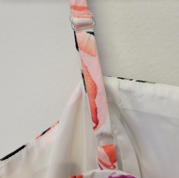 Evan Picone Floral Print Dress 12 - Picture 3 of 7